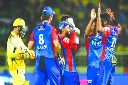 दिल्ली कैपिटल्स के खलील ने 2, मुकेश ने 3 विकेट लेकर सीएसके को 20 रन से हराया