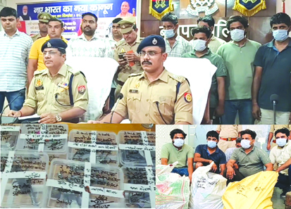 बागपत में अवैध हथियार फैक्ट्री का पर्दाफाश, पांच गिरफ्तार, 39 हथियार और उपकरण बरामद