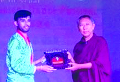 नेपाल की धरती पर केतन सिंह ने अंतर्राष्ट्रीय शास्त्रीय नृत्य में जीता अवार्ड