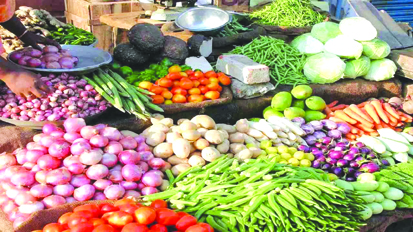 सब्जियों के भाव कम होने से तीन महीने के निचले स्तर पर थोक महंगाई 