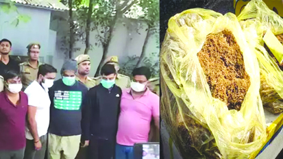 बड़ी सफलता : नकली तंबाकू बनाने वाली फैक्ट्री सील, 6 गिरफ्तार, दो करोड़ का 100 टन माल बरामद