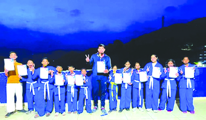कुडो प्रतियोगिता में जिले के खिलाड़ियों ने जीते 10 पदक