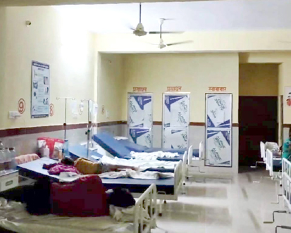 सामुदायिक स्वास्थ्य केंद्र बिलाईगढ़ में अचानक विद्युत् फाल्ट से एक साथ 20 पंखे ख़राब : जीवन दीप समिति से तत्काल की गई 20 पंखे की खरीदी