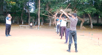 रायगढ़ स्टेडियम में प्रारंभ हुआ तीरंदाजी प्रशिक्षण  