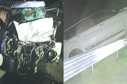 दर्दनाक हादसा : विपरीत दिशा से आ रही कार ने दूसरी गाड़ी को मारी टक्कर, 6 की मौत, कई घायल