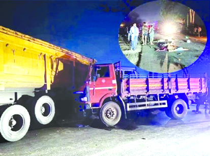 ट्रेलर और ट्रक में जबरदस्त भिड़ंत, 9 महिलाओं और बच्चों समेत 13 की मौत; समारोह से लौटते समय हुआ हादसा